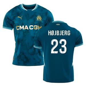 Maillot OM Exterieur 2024 2025 Hojbjerg