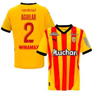 Maillot RC Lens Domicile 2024 2025 Aguilar