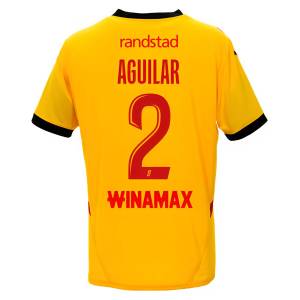 Maillot RC Lens Domicile 2024 2025 Aguilar 2