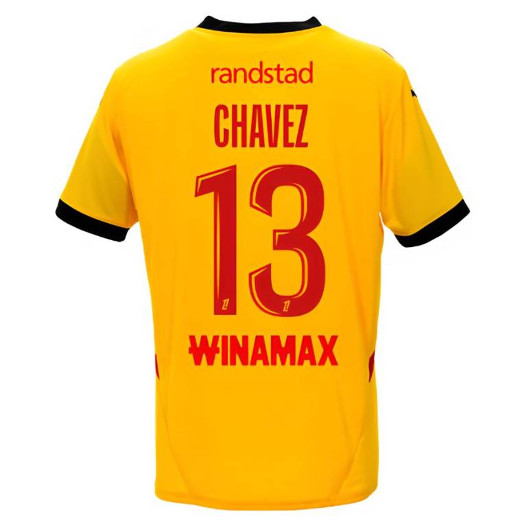 Maillot RC Lens Domicile 2024 2025 Chavez 2