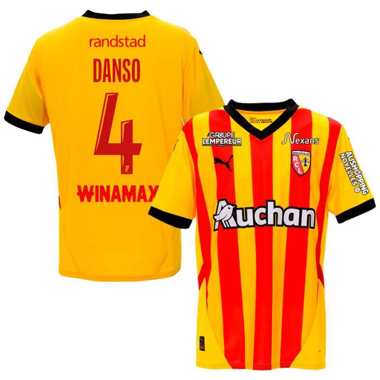 Maillot RC Lens Domicile 2024 2025 Danso-