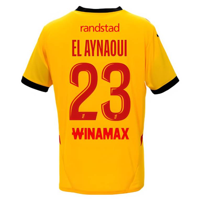 Maillot RC Lens Domicile 2024 2025 El Aynaoui 2