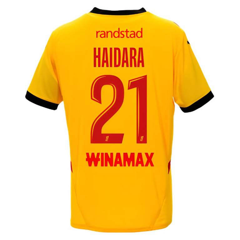 Maillot RC Lens Domicile 2024 2025 Haidara 2