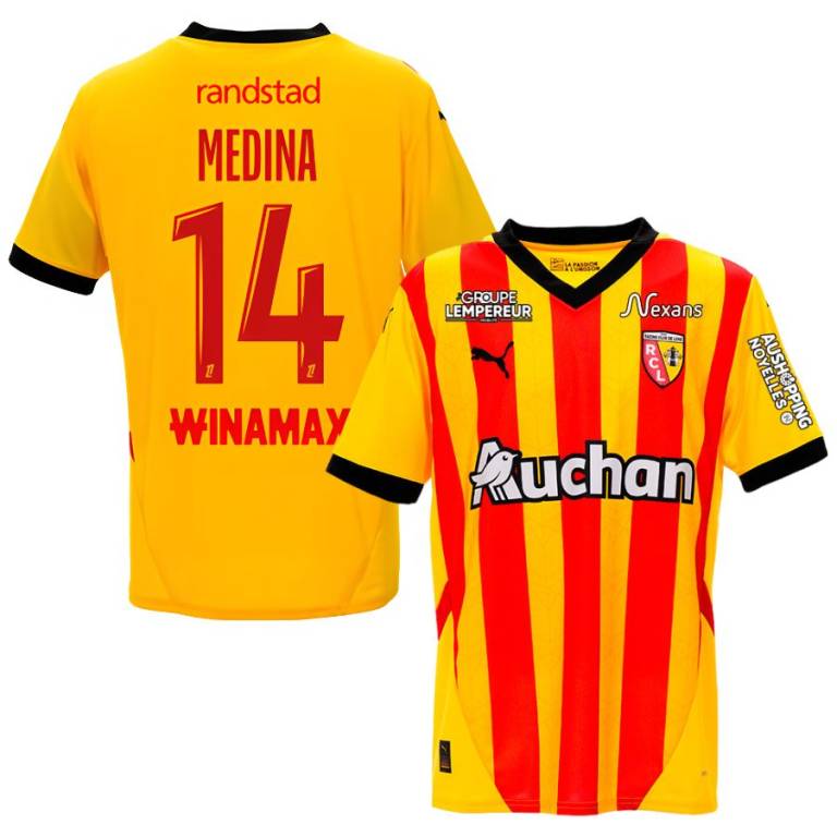 Maillot RC Lens Domicile 2024 2025 Medina