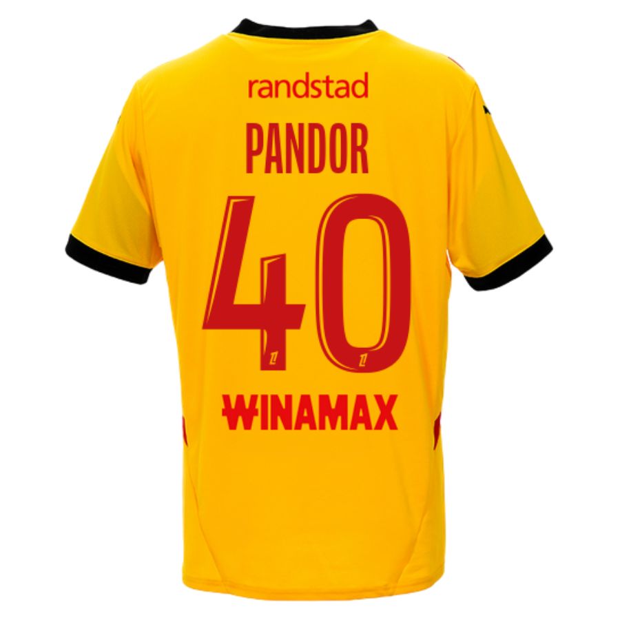 Maillot RC Lens Domicile 2024 2025 Pandor 2