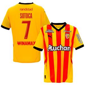 Maillot RC Lens Domicile 2024 2025 Sotoca