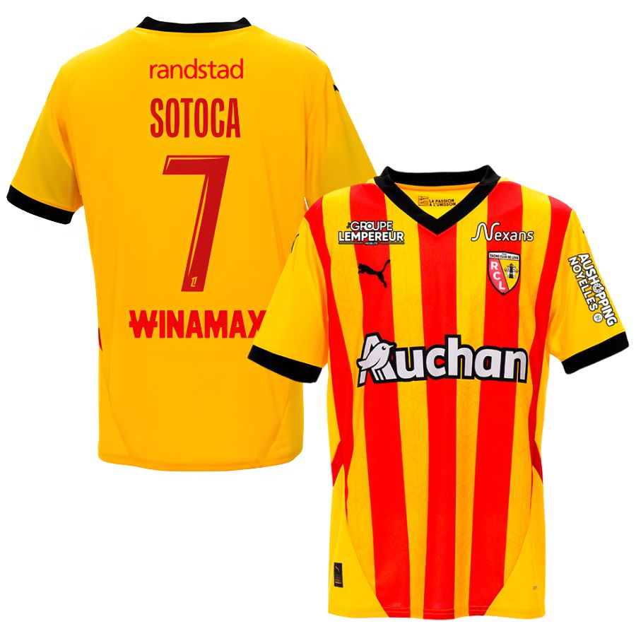 Maillot RC Lens Domicile 2024 2025 Sotoca