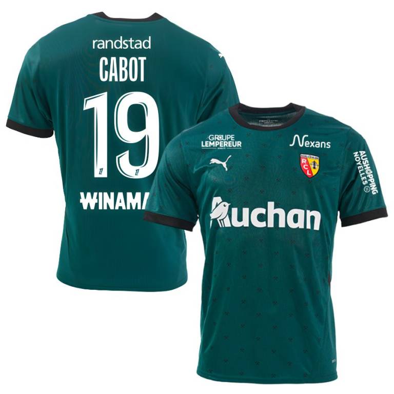 Maillot RC Lens Exterieur 2024 2025 Cabot