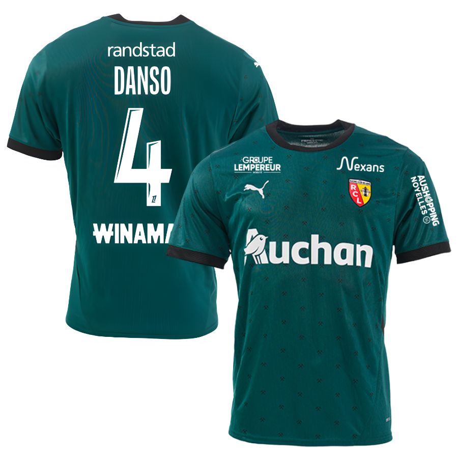 Maillot RC Lens Exterieur 2024 2025 Danso | Foot Soccer Pro