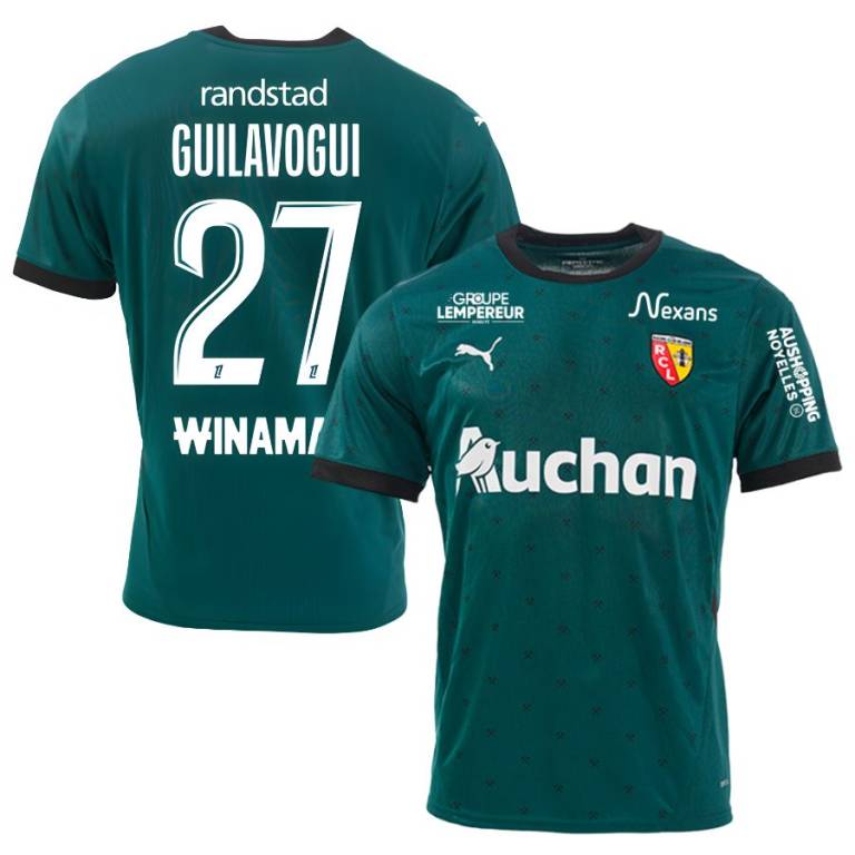 Maillot RC Lens Exterieur 2024 2025 Guilavogui