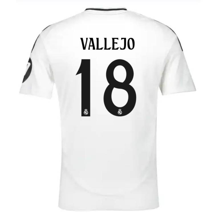 Maillot Real Madrid 2024 2025 Domicile Vallejo 2