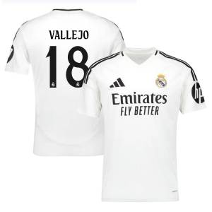 Maillot Real Madrid 2024 2025 Domicile Vallejo