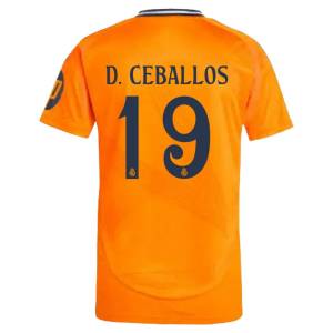 Maillot Real Madrid 2024 2025 Exterieur Ceballos 2