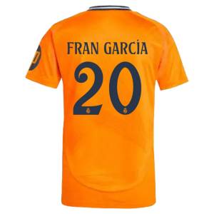 Maillot Real Madrid 2024 2025 Exterieur Fran Garcia 2