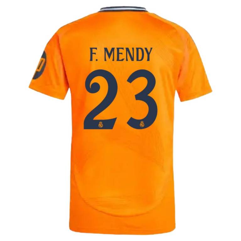 Camiseta Real Madrid Segunda Equipación Infantil 2024 2025 Mendy