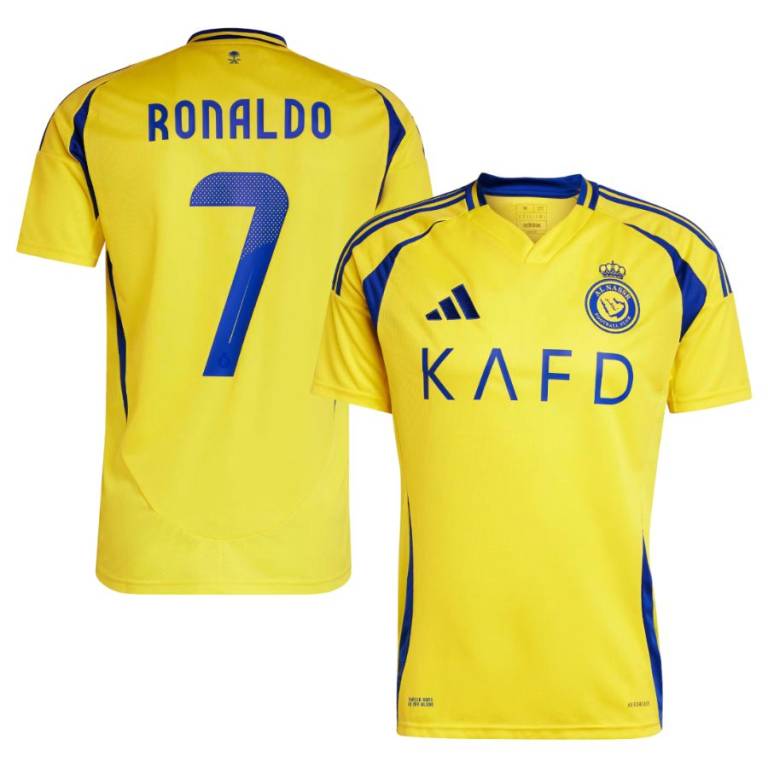 Maillot AL Nassr Ronaldo Domicile 2024 2025 (2)