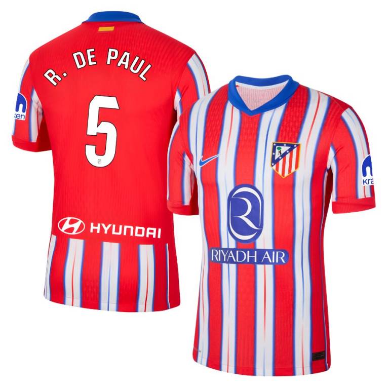 Maillot Atletico Madrid Domicile 2024 2025 De Paul