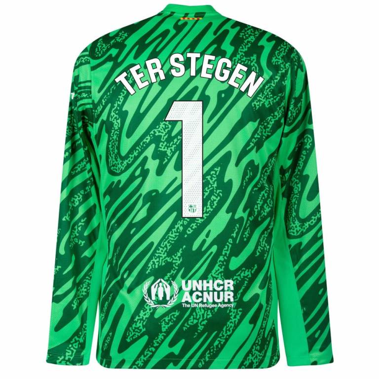 Barca Goalkeeper Jersey 2024 2025 Ter Stegen | Foot Soccer Pro