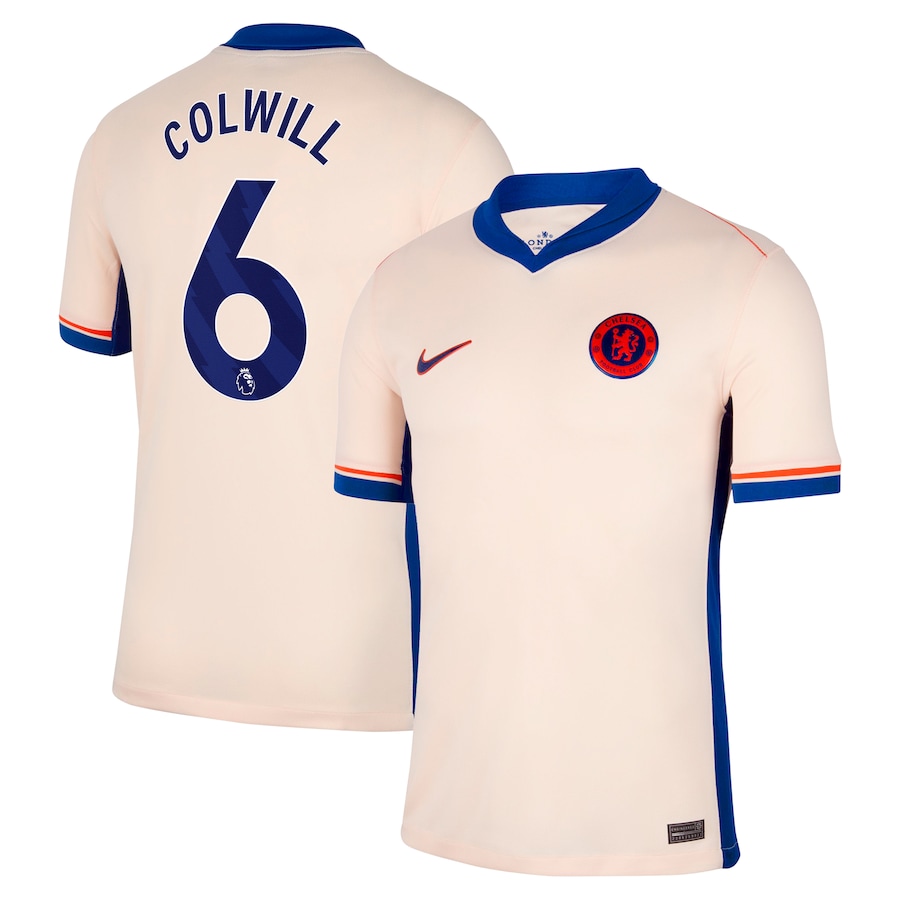 Chelsea Away Jersey 2024 2025 Colwill Foot Soccer Pro