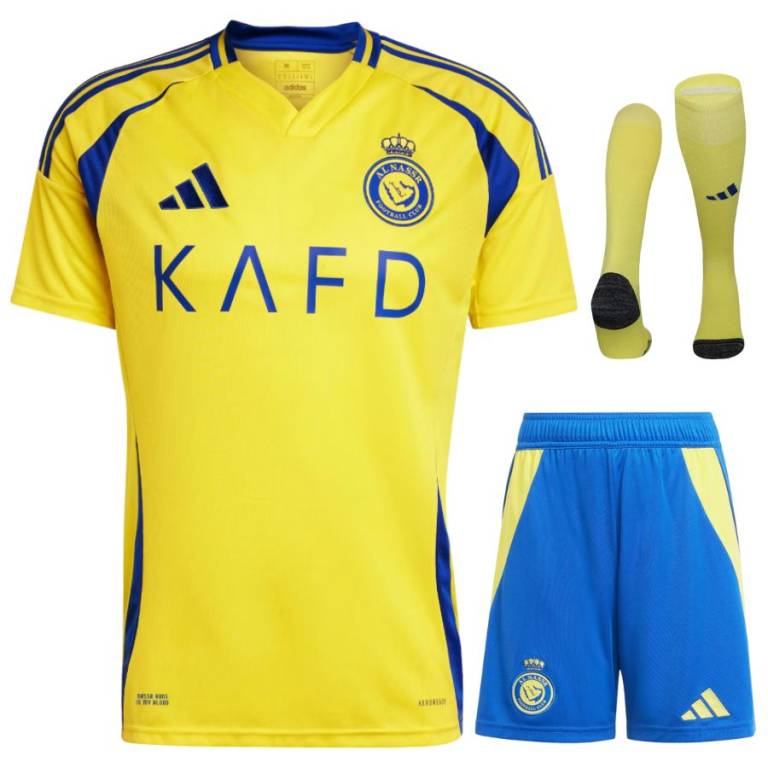 Maillot Kit Enfant AL Nassr Domicile 2024 2025-