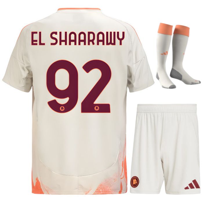 Maillot Kit Enfant AS Roma Exterieur 2024 2025 El Shaarawy-