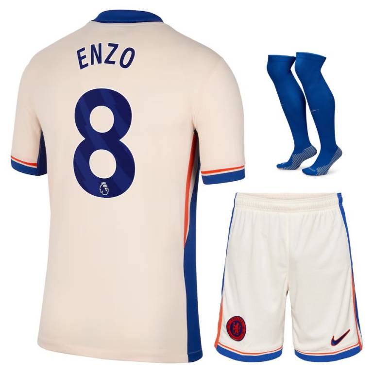 Maillot Kit Enfant Chelsea Exterieur 2024 2025 Enzo