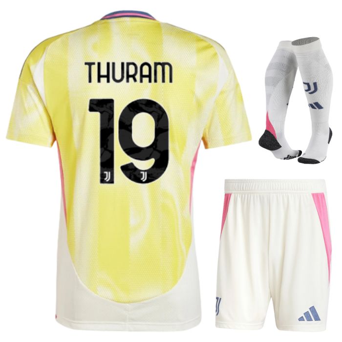 Maillot Kit Enfant Juventus Exterieur 2024 2025 Thuram