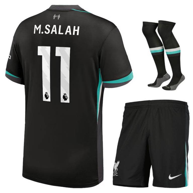 Maillot Kit Enfant Liverpool Exterieur 2024 2025 Salah