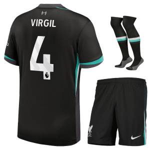 Maillot Kit Enfant Liverpool Exterieur 2024 2025 Virgil