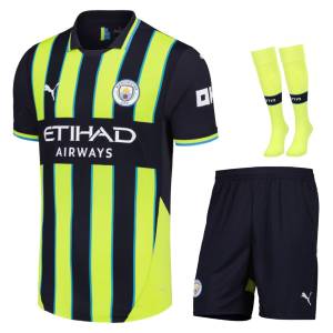 Maillot Kit Enfant Manchester City Exterieur 2024 2025