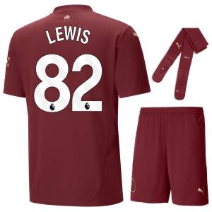 Maillot Kit Enfant Manchester City Third 2024 2025 Lewis