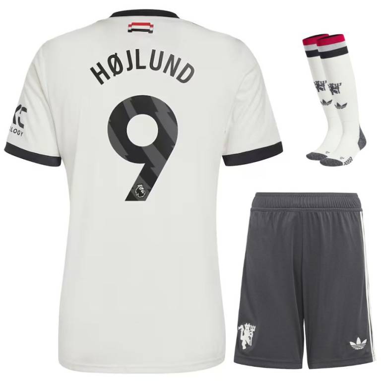 Maillot Kit Enfant Manchester United Third 2024 2025 Hojlund