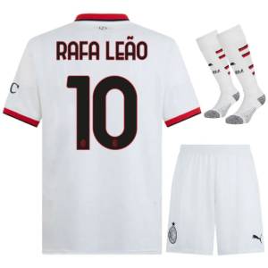 Maillot Kit Enfant Milan AC Exterieur 2024 2025 Rafa Leão