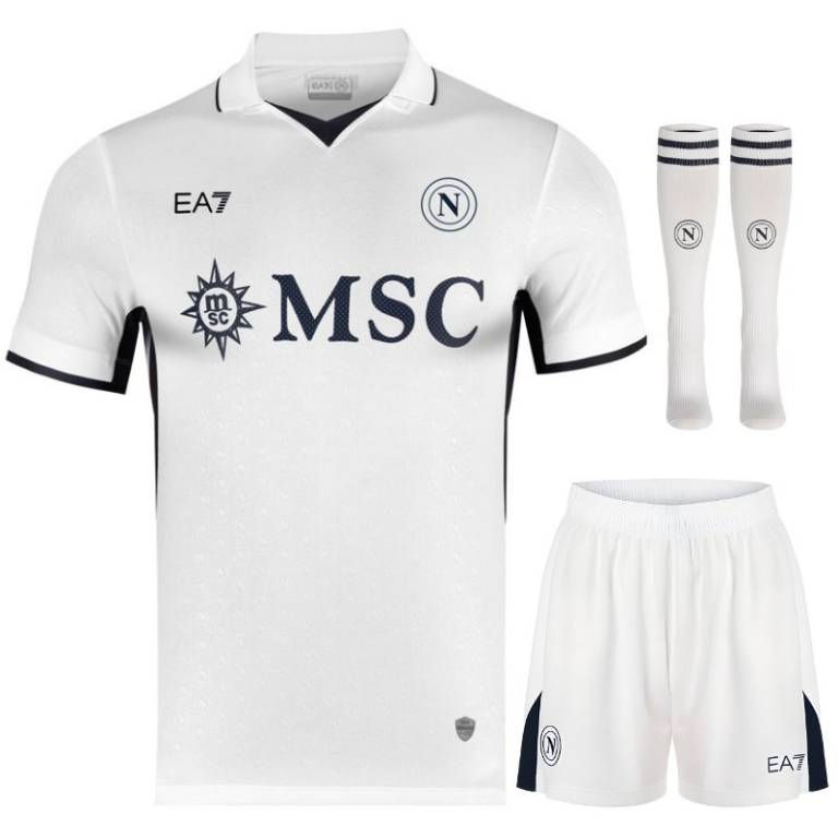 Maillot Kit Enfant Naples Exterieur 2024 2025