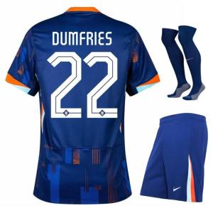 Maillot Kit Enfant Pays Bas Exterieur 2024 2025 Dumfries