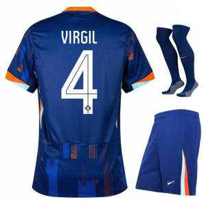 Maillot Kit Enfant Pays Bas Exterieur 2024 2025 Virgil