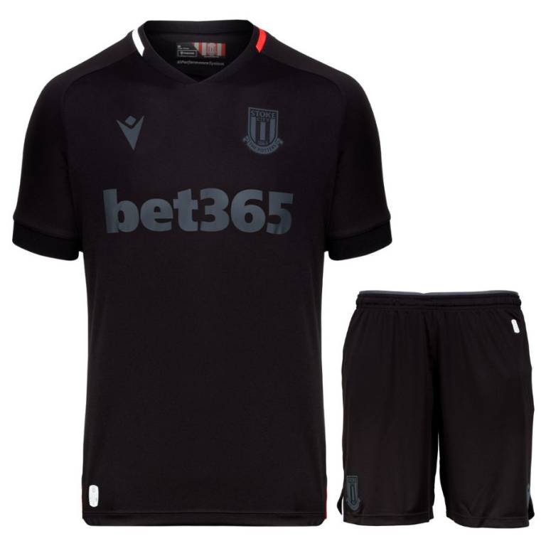 Maillot Kit Enfant Stoke City Exterieur 2024 2025