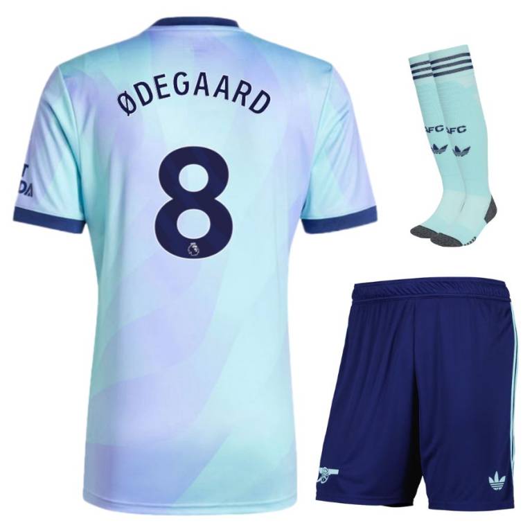 Maillot Kit Enfant Third Arsenal 2024 2025 Odegaard