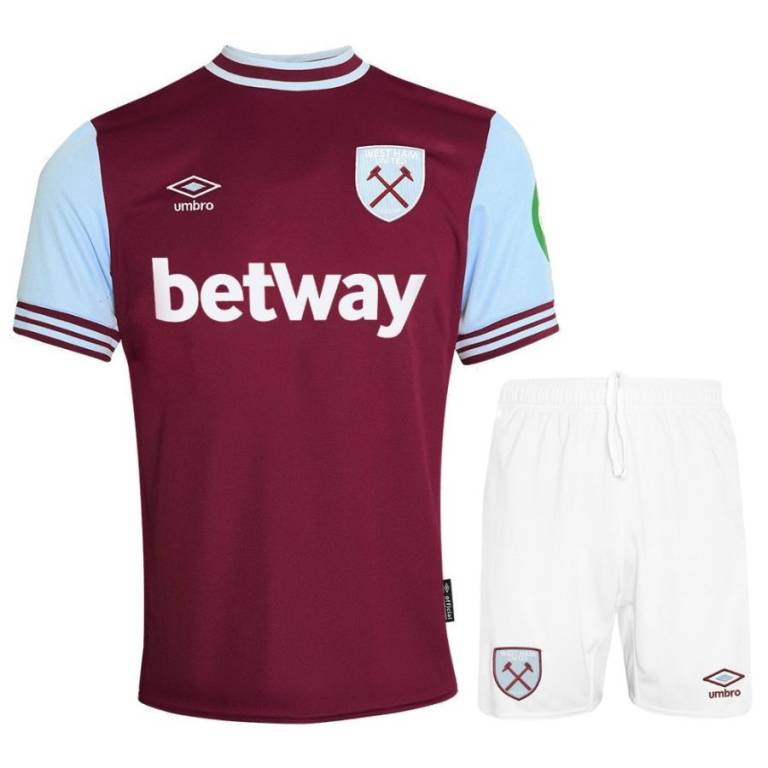 Maillot Kit Enfant West Ham Domicile 2024 2025