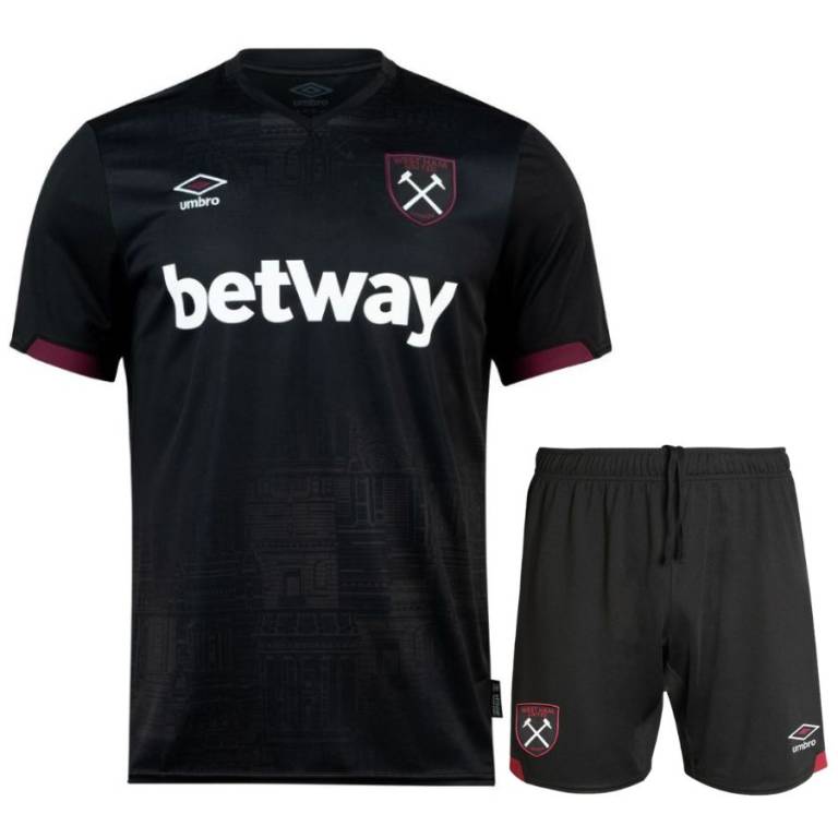 Maillot Kit Enfant West Ham Exterieur 2024 2025