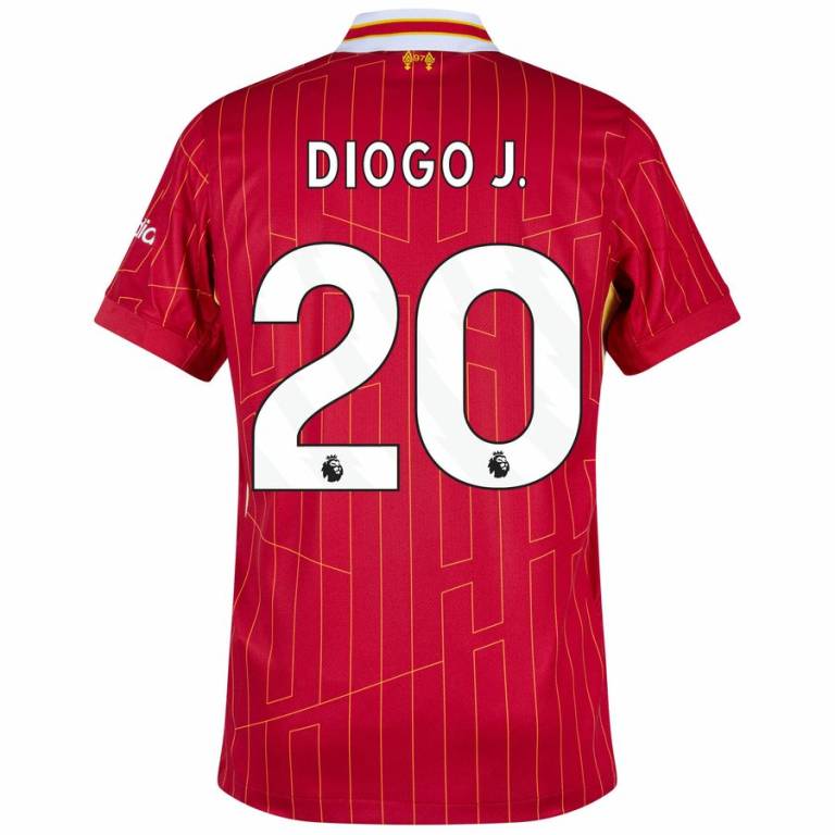 Maillot Liverpool Domicile 2024 2025 Diogo J. 2