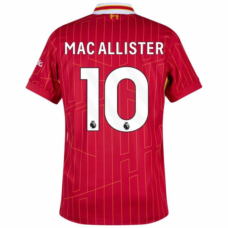 Maillot Liverpool Domicile 2024 2025 Mac Allister 2