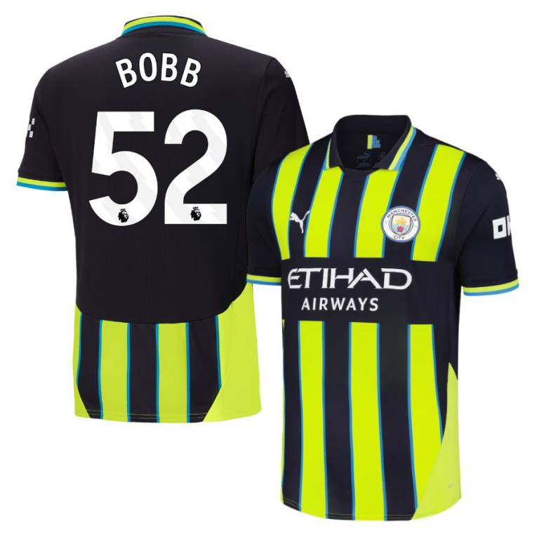 Maillot Manchester City Exterieur 2024 2025 Bobb