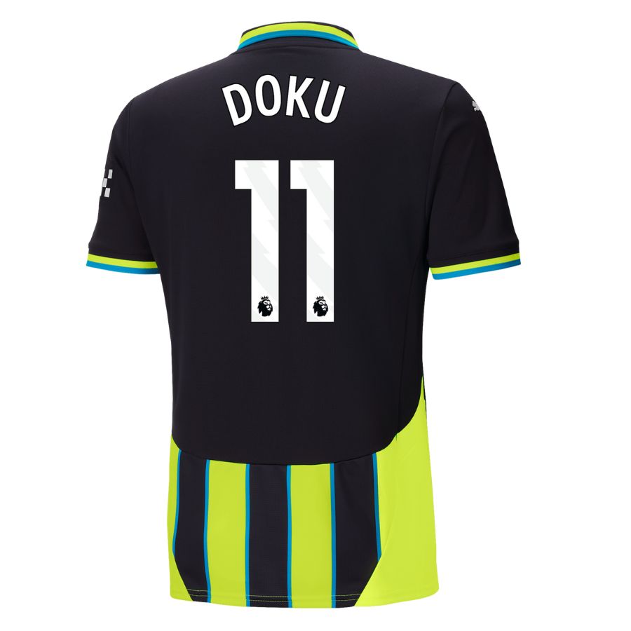 Maillot Manchester City Exterieur 2024 2025 Doku 2