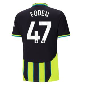 Maillot Manchester City Exterieur 2024 2025 Foden 2-