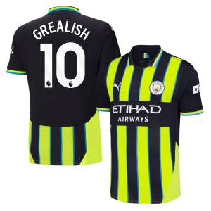 Maillot Manchester City Exterieur 2024 2025 Grealish-