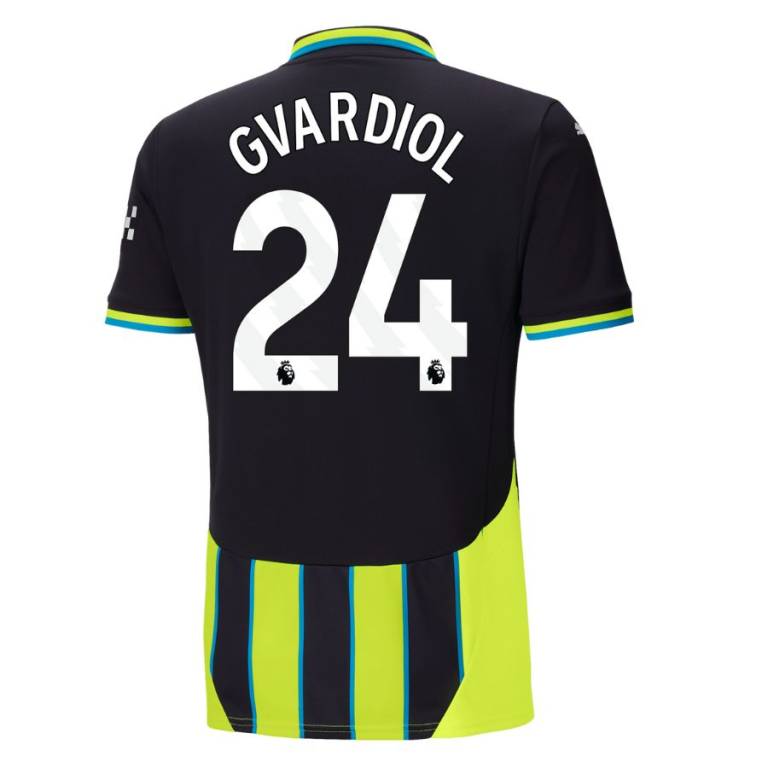 Maillot Manchester City Exterieur 2024 2025 Gvardiol 2