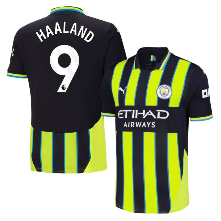 Maillot Manchester City Exterieur 2024 2025 Haaland-