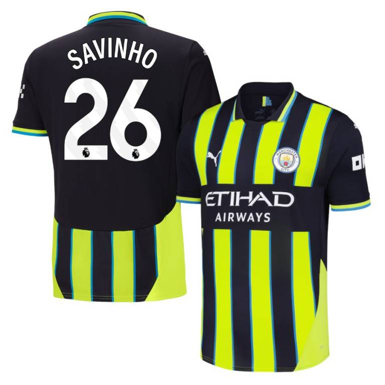 Maillot Manchester City Exterieur 2024 2025 Savinho