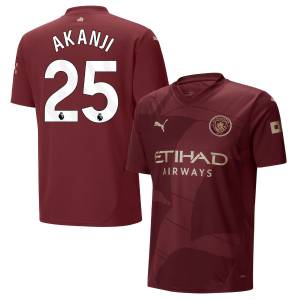 Maillot Manchester City Third 2024 2025 Akanji